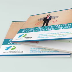 Broschüre für eine Wirtschaftsförderung