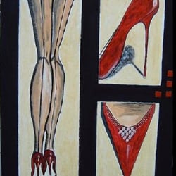 Acryl & Ölmischgemälde