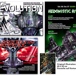Marketing Flyer, Anzeigen, Poster