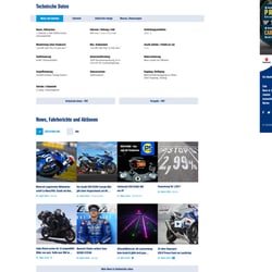 Suzuki Motorrad – Website