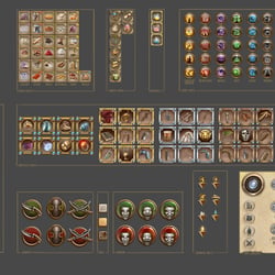 caravan – icons & UI
