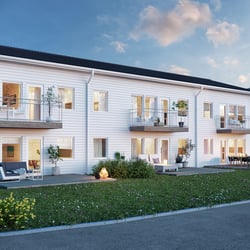 3D-Außenvisualisierung von Wohnhaus