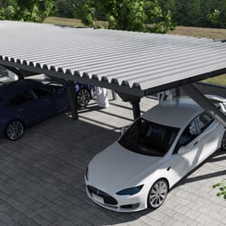 3D Visualisierung eines Carports