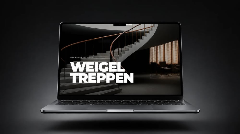 Weigel Treppen – Website für individuelle Treppe