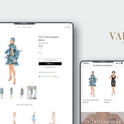 Webdesign und Erstellung Onlineshop für einzigartige Designer-Mode