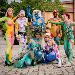 Fotografie 1. Apoldaer Bodypaintingcontest