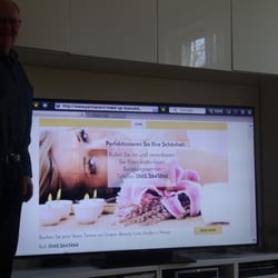 Die Landingpage des Kosmetikstudios in Neuss.