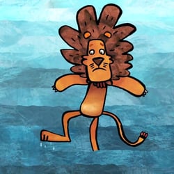 Der Löwe, der nicht schwimmen konnte: Animationsregie, Rigging, Animation