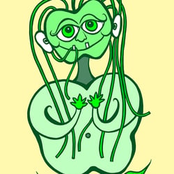 ApfelspaghettimonsterHappysweets Ausschnitt