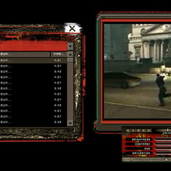 Freedom Fighters Media Player Skin: Audio equaliser window