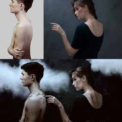 touch in the clouds