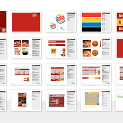 Burgerking Styleguide · Menuboards