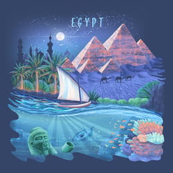 Travel Illustration Series – Egypt