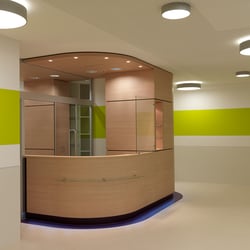 Voyer des Geburtshilfe Zentrums im Klinikum Großhadern – Bloching & Hummel Architekten