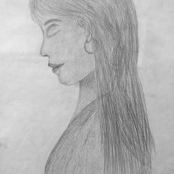 Träumendes Mädchen / Dreaming young Girl