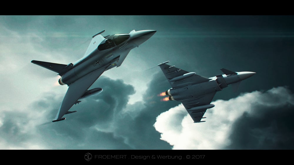 Eurofighter Typhoon :: 3D-Rendering