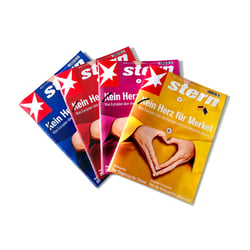 diverse Cover für den stern