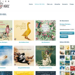 See-Igel: Responsives Web Design, Programmierung und Shop