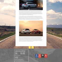 SEAT Wedel // Screendesign – Content