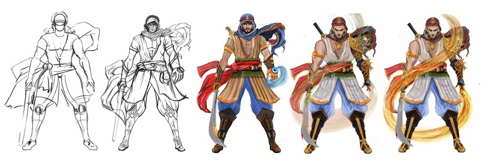 Character Concept Art Services by 3D Game Art Studio, Denton – Texas