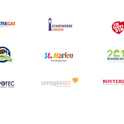 Diverse Logo-Gestaltungen