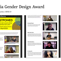 #iphi2020 postponed | COVID-19 videostatement about matter of gender & design