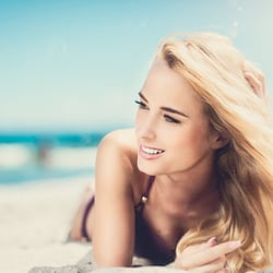 Sexy beach Fotografie mit Carmen