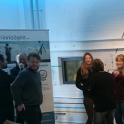 Raumgestaltung und Interior für den inno2grid Showroom final, Berlin 2016
