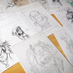 …Ideenskizzen…Gedankenskizzen…Scribbels…