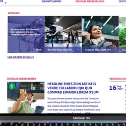 Webdesign ZDIN