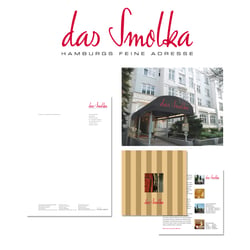 das Smolka – Logoentwicklung, Geschäftsausstattung