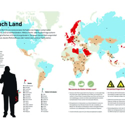 Infographic „Gier nach Land“, kontinente 06/11