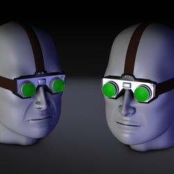 Teil einer Projektarbeit. Erstellt in Cinema 4D.