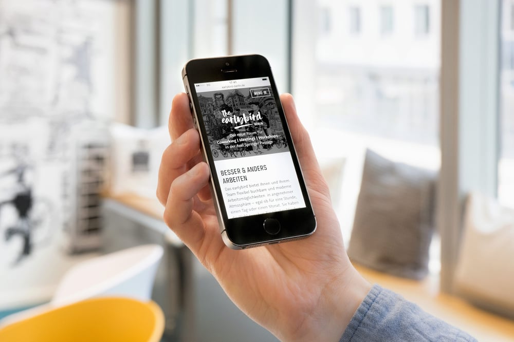 Responsive Marken-Website für Axel Springer SE