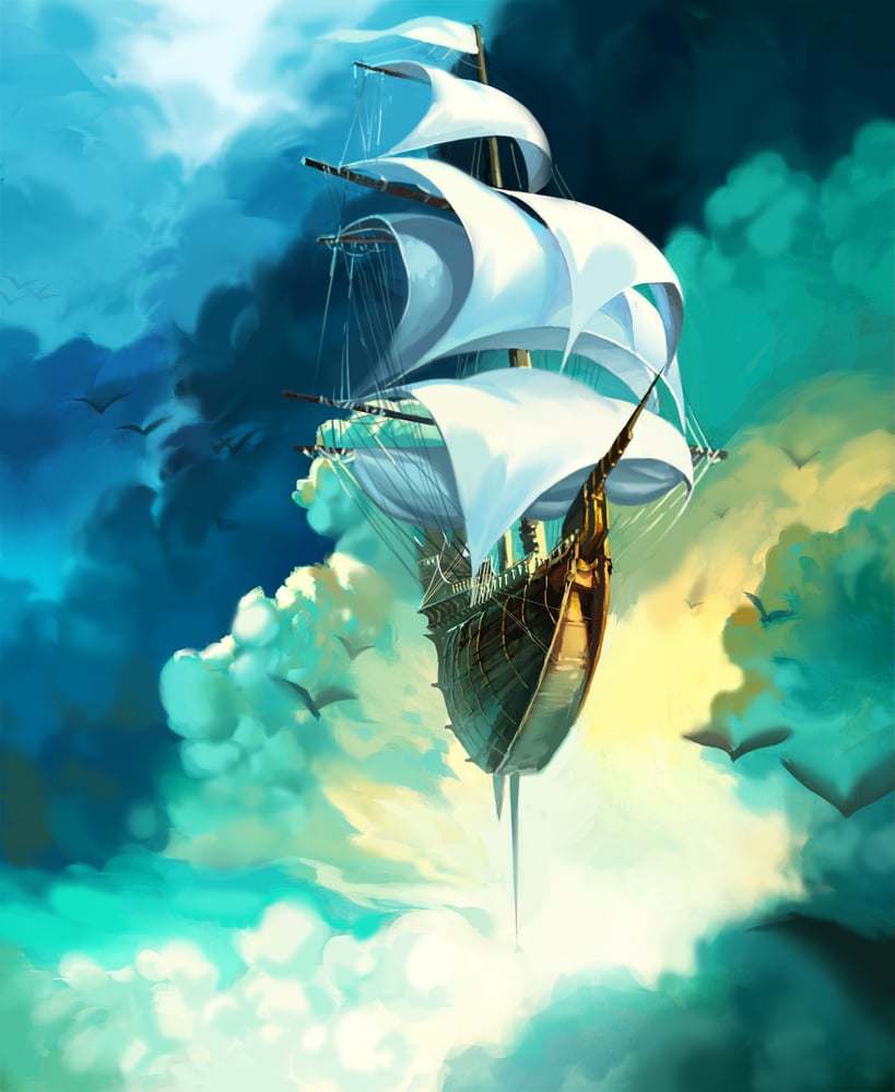 Flying ship