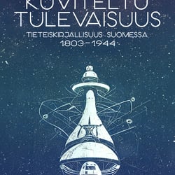 Vorgestellte Zukunft. Illustration und Design für ein Fach Buch aus Finnish Sci-Fi. Avain Verlag, Finnland.