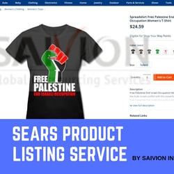 Sears Product Listing Service | E-Commerce Product Data Entry Services | Saivion Outsourcing Services