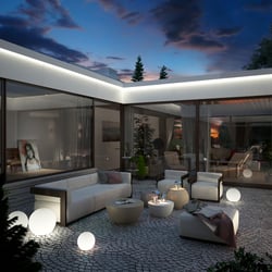 Innenhofbeleuchtung | BUNGALOW | Wuppertal