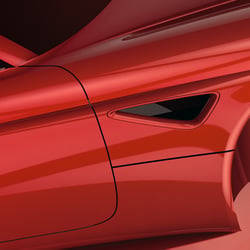 Detailauschnitt 4-Schicht-Lackierung