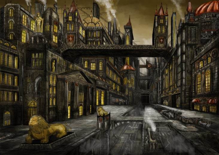Steampunk City
