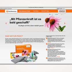 Gebrandete Plattform / Unterseite