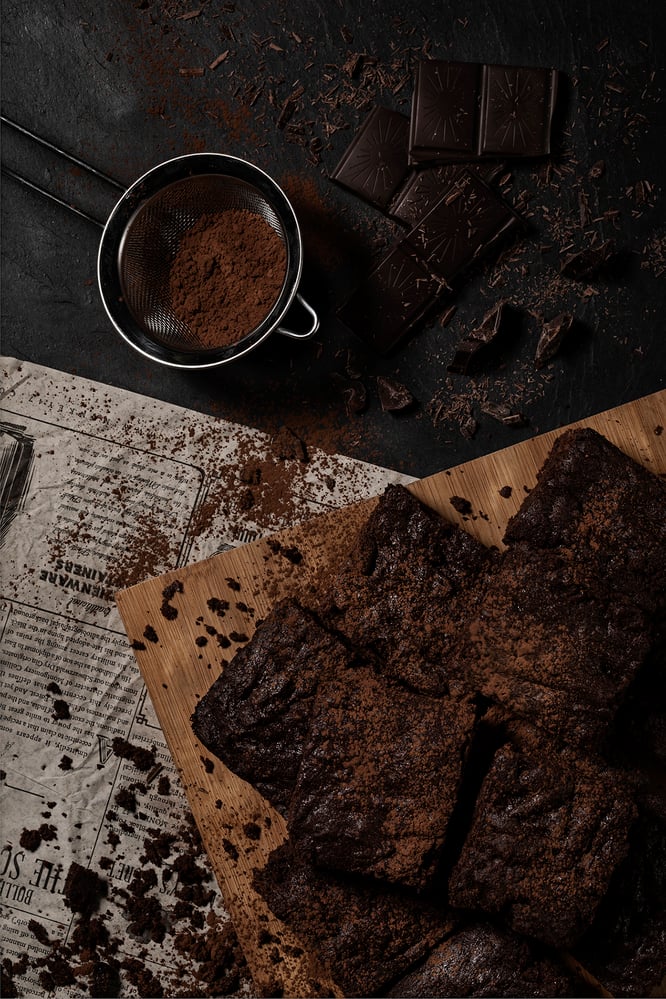 Home made brownies