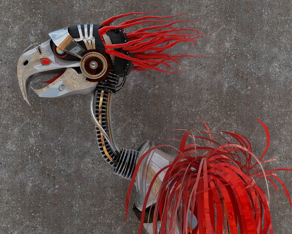 3d Vogel