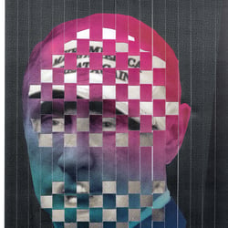 LEADER IV. paper collage 2017