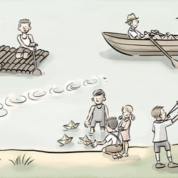 „Badesee in den Fünfzigern“, D wie Deutsch, Cornelsen Verlag