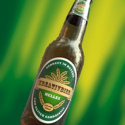 Bierflasche 3D Illustration
