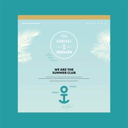 Admiral Microsite