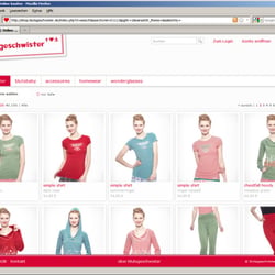 Konzeption & Design: blutsgeschwister onlineshop (bei Maria GmbH)