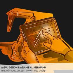 Medienillustration Maschinenbau – avitea experts