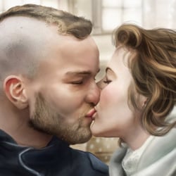 Frank and his girl
